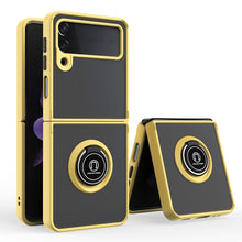 Load image into Gallery viewer, Q Shadow 1 Series TPU + PC Holder Phone Case, For Huawei P50 Pocket, For Samsung Galaxy Z Flip 3 5G