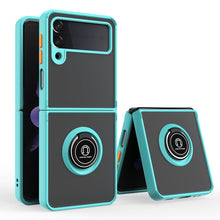 Load image into Gallery viewer, Q Shadow 1 Series TPU + PC Holder Phone Case, For Huawei P50 Pocket, For Samsung Galaxy Z Flip 3 5G