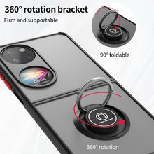 Load image into Gallery viewer, Q Shadow 1 Series TPU + PC Holder Phone Case, For Huawei P50 Pocket, For Samsung Galaxy Z Flip 3 5G