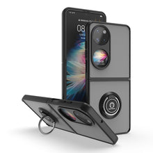 Load image into Gallery viewer, Q Shadow 1 Series TPU + PC Holder Phone Case, For Huawei P50 Pocket, For Samsung Galaxy Z Flip 3 5G