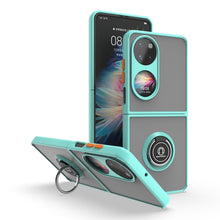 Load image into Gallery viewer, Q Shadow 1 Series TPU + PC Holder Phone Case, For Huawei P50 Pocket, For Samsung Galaxy Z Flip 3 5G