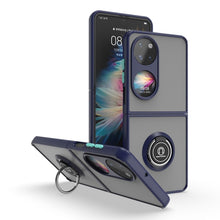 Load image into Gallery viewer, Q Shadow 1 Series TPU + PC Holder Phone Case, For Huawei P50 Pocket, For Samsung Galaxy Z Flip 3 5G