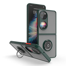 Load image into Gallery viewer, Q Shadow 1 Series TPU + PC Holder Phone Case, For Huawei P50 Pocket, For Samsung Galaxy Z Flip 3 5G