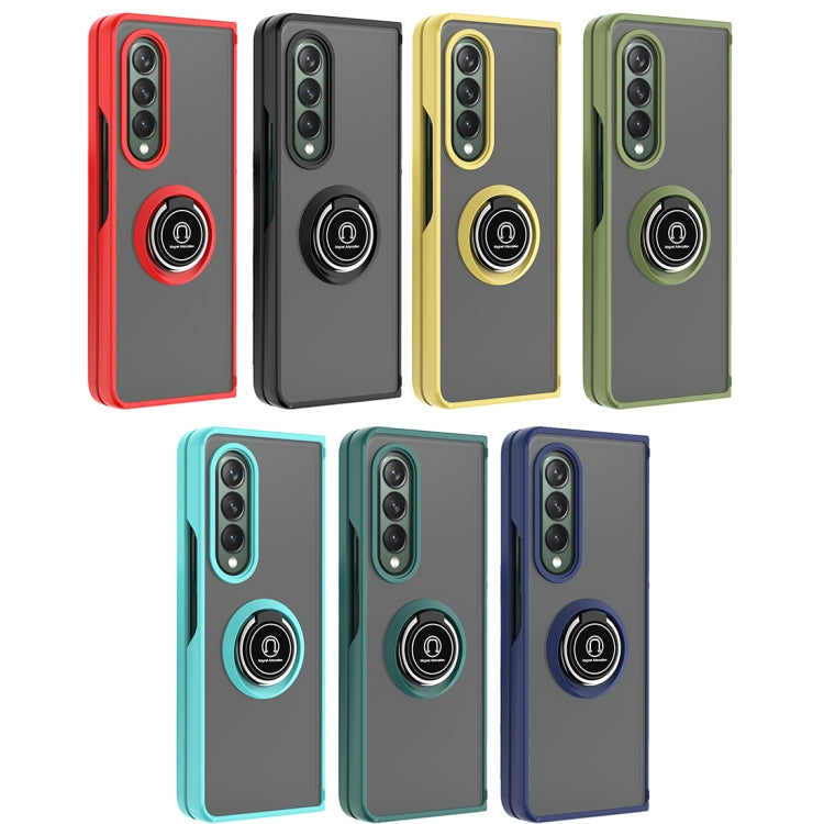 Q Shadow 1 Series TPU + PC Holder Phone Case, For Samsung Galaxy Z Fold3 5G