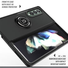 Load image into Gallery viewer, Q Shadow 1 Series TPU + PC Holder Phone Case, For Samsung Galaxy Z Fold3 5G