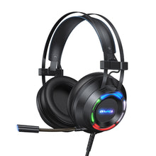Load image into Gallery viewer, awei GM-2 USB + 3.5mm Ambient Light Gaming Wired Headset with Microphone, GM-2