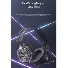 Load image into Gallery viewer, awei GM-2 USB + 3.5mm Ambient Light Gaming Wired Headset with Microphone, GM-2