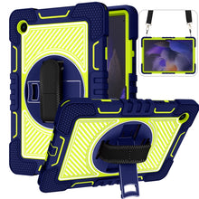 Load image into Gallery viewer, 360 Degree Rotation Contrast Color Silicone + PC Tablet Case, For Samsung Galaxy Tab A8 10.5 2021