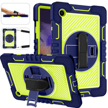 Load image into Gallery viewer, 360 Degree Rotation Contrast Color Silicone + PC Tablet Case, For Samsung Galaxy Tab A8 10.5 2021