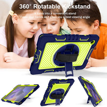 Load image into Gallery viewer, 360 Degree Rotation Contrast Color Silicone + PC Tablet Case, For Samsung Galaxy Tab A8 10.5 2021