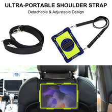 Load image into Gallery viewer, 360 Degree Rotation Contrast Color Silicone + PC Tablet Case, For Samsung Galaxy Tab A8 10.5 2021