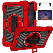 Load image into Gallery viewer, 360 Degree Rotation Contrast Color Silicone + PC Tablet Case, For Samsung Galaxy Tab A8 10.5 2021
