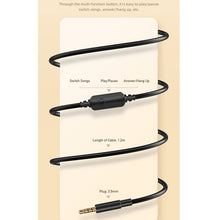 Load image into Gallery viewer, awei GM-6 3.5mm Stereo Wired Headset, GM-6(Black), GM-6(White)