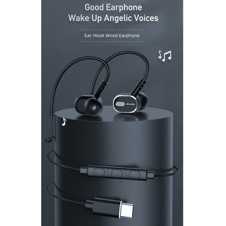 awei TC-6 Type-C / USB-C Mini Stereo In-ear Wired Earphone