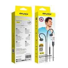 Load image into Gallery viewer, awei TC-6 Type-C / USB-C Mini Stereo In-ear Wired Earphone