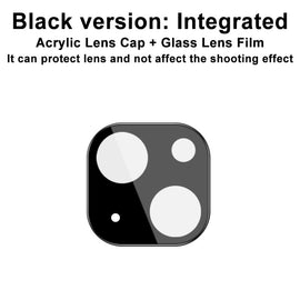 imak Integrated Rear Camera Lens Tempered Glass Film with Lens Cap Black Version, For iPhone 13 / 13 mini, For iPhone 13 Pro / 13 Pro Max, For Samsung Galaxy A53 5G, For Samsung Galaxy A73