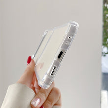 Load image into Gallery viewer, For Samsung Galaxy Z Flip4 Transparent TPU Shockproof Phone Case , For Samsung Galaxy Z Flip4