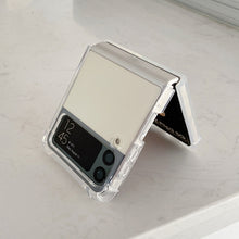 Load image into Gallery viewer, For Samsung Galaxy Z Flip4 Transparent TPU Shockproof Phone Case , For Samsung Galaxy Z Flip4
