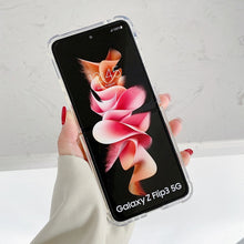 Load image into Gallery viewer, For Samsung Galaxy Z Flip4 Transparent TPU Shockproof Phone Case , For Samsung Galaxy Z Flip4