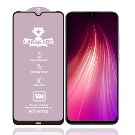 9H HD Large Arc High Alumina Full Screen Tempered Glass Film, For Xiaomi Redmi Note 8 HD(1 PC), For Xiaomi Redmi Note 8T (1 PC), For Xiaomi Mi 6X (1 PC), For Xiaomi Mi 8 Lite (1 PC)