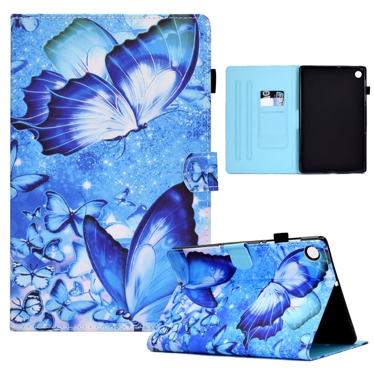 Sewing Pen Slot Leather Tablet Case, For Samsung Galaxy Tab A8, For Samsung Galaxy Tab A7 Lite T220, For Samsung Galaxy Tab A 8.0 2019 T290, For Samsung Galaxy Tab A 8.0 T350, For Samsung Galaxy Tab A7 10.4 2020 T500                                    ...