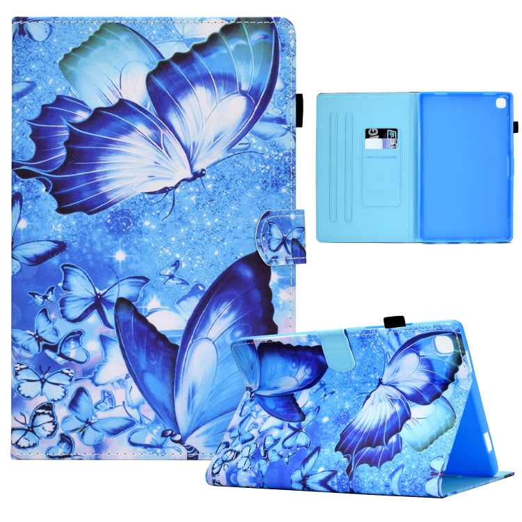 Sewing Pen Slot Leather Tablet Case, For Samsung Galaxy Tab A8, For Samsung Galaxy Tab A7 Lite T220, For Samsung Galaxy Tab A 8.0 2019 T290, For Samsung Galaxy Tab A 8.0 T350, For Samsung Galaxy Tab A7 10.4 2020 T500                                    ...