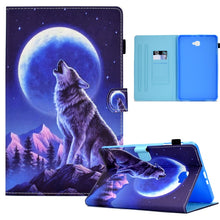 Load image into Gallery viewer, Sewing Pen Slot Leather Tablet Case, For Samsung Galaxy Tab A8, For Samsung Galaxy Tab A7 Lite T220, For Samsung Galaxy Tab A 8.0 2019 T290, For Samsung Galaxy Tab A 8.0 T350, For Samsung Galaxy Tab A7 10.4 2020 T500                                    ...