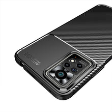Load image into Gallery viewer, Carbon Fiber Texture Shockproof TPU Phone Case, For Xiaomi Redmi Note 11 Pro Overseas Version