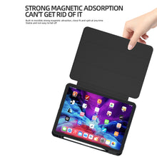 Load image into Gallery viewer, Magnetic Split Leather Smart Tablet Case, For iPad mini 5 / mini 4, For iPad mini 6 / mini 2024, For iPad 9.7 2017 / 2018, For iPad Air / Air 2, For iPad Pro 10.5, For iPad Air 2022 / 2020 10.9, For iPad Pro 11 2020, For iPad Pro 11 2022 / 2021        ...