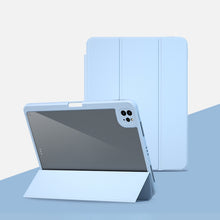 Load image into Gallery viewer, Magnetic Split Leather Smart Tablet Case, For iPad Pro 12.9 2020, For iPad Pro 12.9 2022 / 2021, For iPad 10.2 2019 / 2020 / 2021, For iPad Pro 11 2018