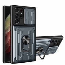Load image into Gallery viewer, Sliding Camshield Card Phone Case, For Samsung Galaxy S22 Ultra 5G