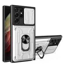 Load image into Gallery viewer, Sliding Camshield Card Phone Case, For Samsung Galaxy S22 Ultra 5G