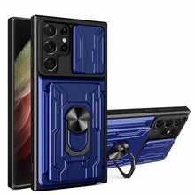 Load image into Gallery viewer, Sliding Camshield Card Phone Case, For Samsung Galaxy S22 Ultra 5G