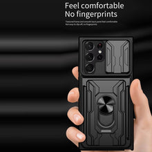 Load image into Gallery viewer, Sliding Camshield Card Phone Case, For Samsung Galaxy S22 Ultra 5G