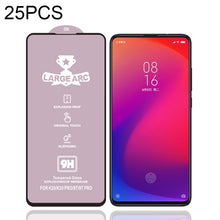 Load image into Gallery viewer, 25 PCS 9H HD Large Arc High Alumina Full Screen Tempered Glass Film, For Xiaomi Redmi Note 8 Pro HD(25 PCS), for Xiaomi Redmi Note 8T(25 PCS), For Xiaomi Redmi S2 / Y2(25 PCS), For Xiaomi Redmi Y3(25 PCS), For Xiaomi Mi 6X(25 PCS), For Xiaomi Mi 8(25 P...