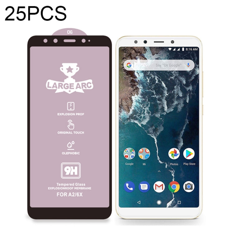 25 PCS 9H HD Large Arc High Alumina Full Screen Tempered Glass Film, For Xiaomi Redmi Note 8 Pro HD(25 PCS), for Xiaomi Redmi Note 8T(25 PCS), For Xiaomi Redmi S2 / Y2(25 PCS), For Xiaomi Redmi Y3(25 PCS), For Xiaomi Mi 6X(25 PCS), For Xiaomi Mi 8(25 P...