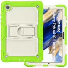 Load image into Gallery viewer, Shockproof Beige Silicone + PC Tablet Protective Case, For Samsung Galaxy Tab A8 10.5 2021
