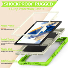 Load image into Gallery viewer, Shockproof Beige Silicone + PC Tablet Protective Case, For Samsung Galaxy Tab A8 10.5 2021
