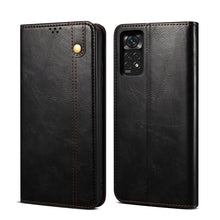Load image into Gallery viewer, Oil Wax Crazy Horse Texture Leather Phone Case, For Xiaomi Redmi Note 11S / Note 11 Foreign Version