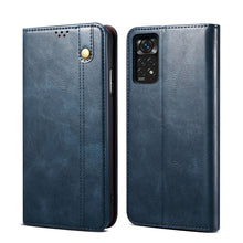 Load image into Gallery viewer, Oil Wax Crazy Horse Texture Leather Phone Case, For Xiaomi Redmi Note 11S / Note 11 Foreign Version