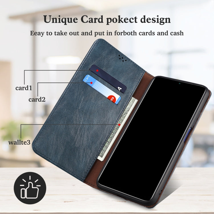 Oil Wax Crazy Horse Texture Leather Phone Case, For Xiaomi Redmi Note 11S / Note 11 Foreign Version