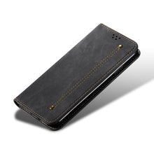 Load image into Gallery viewer, Denim Texture Flip Leather Phone Case, For Xiaomi Redmi Note 11S / Note 11 Foreign Version