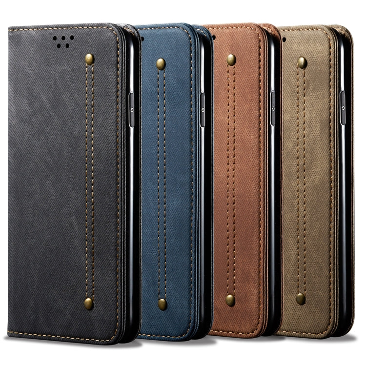 Denim Texture Flip Leather Phone Case, For Xiaomi Redmi Note 11S / Note 11 Foreign Version