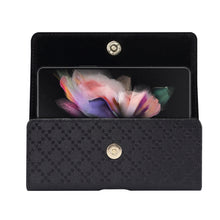 Load image into Gallery viewer, Checkered Texture Waist Hanging Phone Case, For Samsung Galaxy Z Fold3 5G