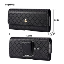 Load image into Gallery viewer, Checkered Texture Waist Hanging Phone Case, For Samsung Galaxy Z Fold3 5G