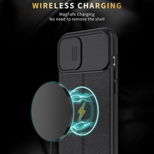 Load image into Gallery viewer, Litchi Texture Sliding Camshield TPU Protective Phone Case, For Xiaomi Redmi Note 10 Pro 4G