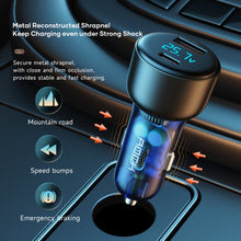 Load image into Gallery viewer, ROCK H16 PD 72W Type-C / USB-C + USB Dual Ports Car Charger, H16