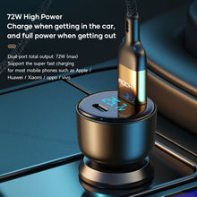 Load image into Gallery viewer, ROCK H16 PD 72W Type-C / USB-C + USB Dual Ports Car Charger, H16