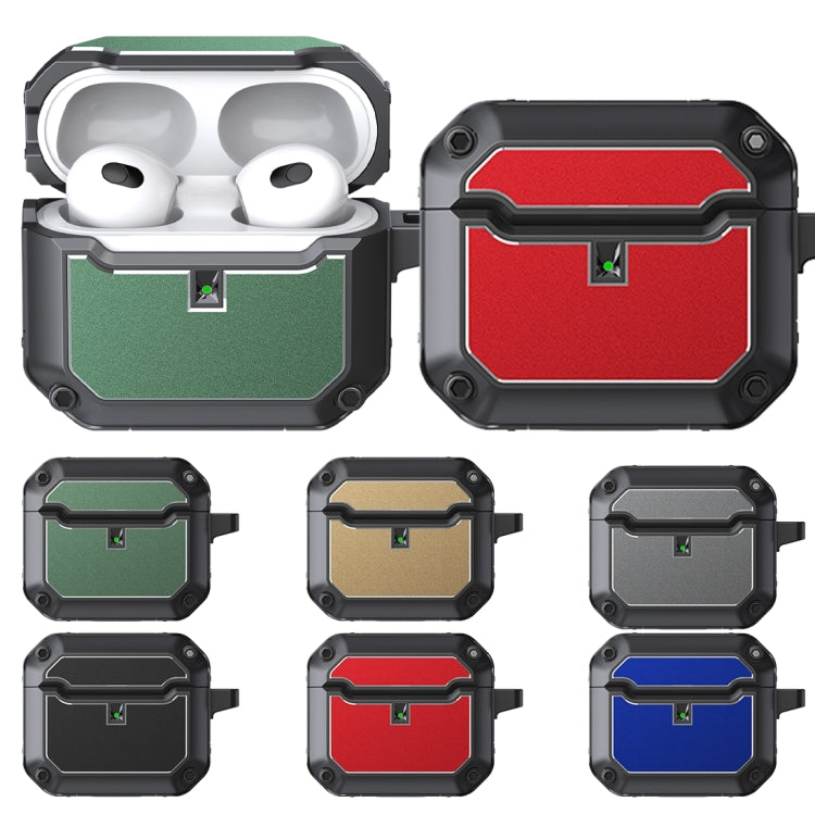 Mecha Hardware Earphone Protective Case with Hook