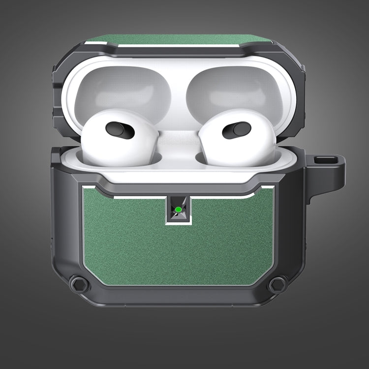 Mecha Hardware Earphone Protective Case with Hook